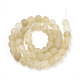 Chapelets de perles de pierre de pastèque en verre G-T106-255-3