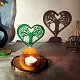 Heart Candle Holder DIY Silicone Molds SIL-F007-12B-9