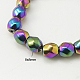 Magnetic Synthetic Hematite Beads Strands G-S043-1-1