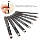 GORGECRAFT 8Pcs Leather Hollow Punch Set Round Punch Cutter Tool for Leather Belt Watch Band Gasket (0.8mm to 7mm) TOOL-GF0001-29-6