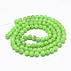Spray Painted Glass Bead Strands GLAD-S075-12mm-23-2