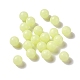 Perle de verre couleur bonbon lumineuse GLAA-E031-01A-03-3