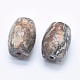 Carte naturelle pierre / pierre picasso / perles de jaspe picasso G-P384-U18-2