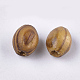 Perles en bois naturel de pin WOOD-S053-10-2