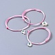Conjuntos de pulseras de cordón de nylon ajustables BJEW-JB04364-05-1