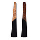 Grandi pendenti in resina opaca e legno di noce RESI-TAC0017-46-C04-2
