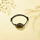 Bracelets de perles ovales en acrylique BJEW-JB08545-01-2