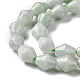 Chapelets de perles naturelles de jade du Myanmar/jade de Birmanie G-C238-11-4