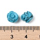 Синтетические бирюзовые бусины G-O156-A-26-3