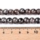 Perles de verre craquelé drawbench brins&nbsp;GLAA-N006-8mm-01-4