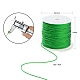 2 rotolo di filo di nylon verde e rosso NWIR-LS0001-02-3