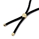 Adjustable Nylon Cord Slider Bracelets BJEW-JB05453-03-3