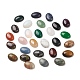 天然と合成の混合宝石用原石のカボション  半楕円形  25x18x7mm G-M396-05-1