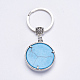 Synthetic Turquoise Keychain KEYC-G043-B02-2