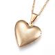 304 Stainless Steel Diffuser Locket Pendant Necklaces NJEW-P169-01D-2