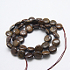 Chapelets de perles en bronzite naturel G-G224-12x6mm-11-2