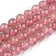 Natural Strawberry Quartz Beads Strands G-S150-10-6mm-1
