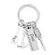 Vatertagsthema 201 Schlüsselanhänger aus Edelstahl KEYC-A010-04-1