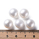 Perle di perle d'acqua dolce coltivate naturali di grado aaa PEAR-N020-03A-4