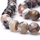 Brins de perles d'agate craquelée de feu naturel teint G-Q462-127C-10mm-3
