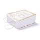 Прямоугольные подарочные пакеты из крафт-бумаги Рамадан CARB-F009-01A-2