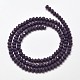Faceted Rondelle Glass Beads Strands EGLA-J134-3x2mm-A04-2