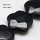 Natural Black Onyx Beads Strands G-G218-9x32mm-01-1