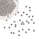 Perles d'espacement en alliage de zinc Pandahall Elite TIBEB-PH0004-26AS-1