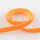 1/8インチの片面ベルベットリボン  オレンジ  1/8インチ（3.2mm）  約200ヤード/ロール（182.88メートル/ロール） OCOR-R019-3.2mm-035-2