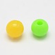 Round Opaque Acrylic Spacer Beads MACR-I036-4mm-M-2