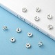Brass Rhinestone Spacer Beads X-RB-A006-6MM-S-7