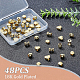 BENECREAT 48Pcs 4 Style 18K Gold Plated Alloy Beads FIND-BC0002-72-4