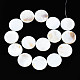 Eau douce naturelle de coquillage perles brins SHEL-Q024-006-2