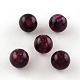 Perles rondes en acrylique d'imitation pierre précieuse X-OACR-R029-8mm-03-1