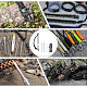 304 outils de fabrication de nœuds en boule de corde de parachute en acier inoxydable DIY-WH0504-11-6