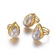 Anillos de perlas ajustables RJEW-K229-G01-1