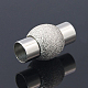 304 fermoirs magnétiques texturés en acier inoxydable avec emembouts à coller X-STAS-G008-1-2