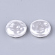 Perles d'imitation en plastique ABS écologiques OACR-T012-14C-2