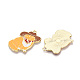 Pendentifs d'émail en alliage&nbsp;ENAM-R137-02G-05-2