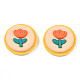 Opaque Resin Cabochons CRES-S308-033-1
