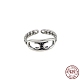 925 anello da dito in argento sterling tailandese RJEW-BB58353-1