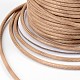 Cables redondos de cuero de la PU WL-L005-07-1
