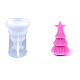 Stampi per candele in silicone alimentare per albero di Natale fai da te XMAS-PW0001-023E-1