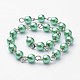 Handgefertigte Glasperlen Perlenketten AJEW-ph00493-10-1