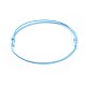 Fabrication de bracelet en corde de polyester ciré coréen écologiques BJEW-JB04256-09-1