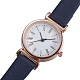 Imitation Leather Wristwatches WACH-G024-C03-RG-2