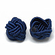 Polyester & Cotton Woven Beads WOVE-T004-04-2