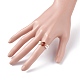 Bling Square Glass Finger Ring RJEW-TA00018-03-3