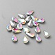 Glas Strass Cabochons&nbsp;GLAA-WH0042-30C-1