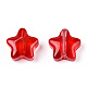 Прозрачные стеклянные бусины GLAA-F112-02B-1-3